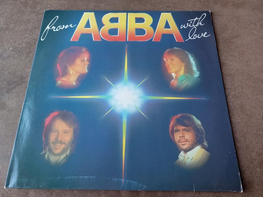 ABBA - From ABBA with Love LP (1979), Cd's en Dvd's, Vinyl | Pop, Gebruikt, Ophalen of Verzenden, 1970 - 1979, Complilatie