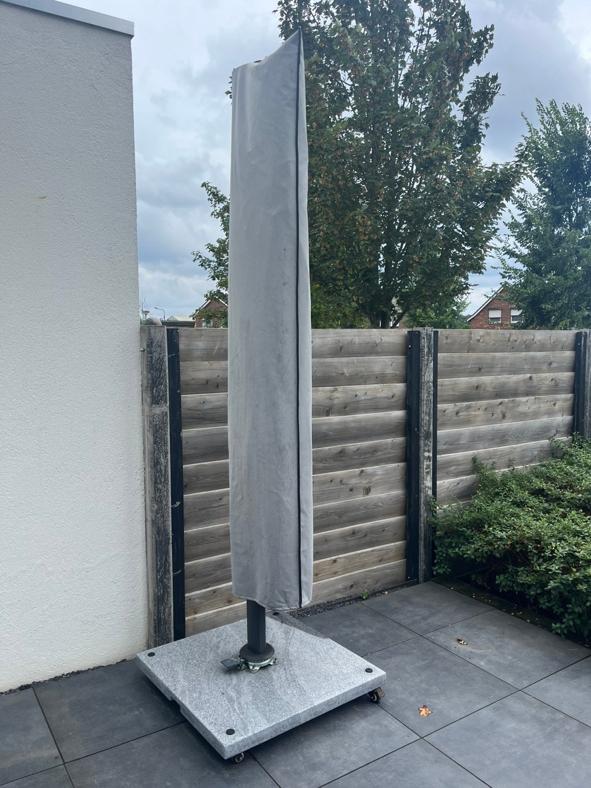 Parasol, Ophalen, Verstelbaar, 3 tot 4 meter, Zweefparasol