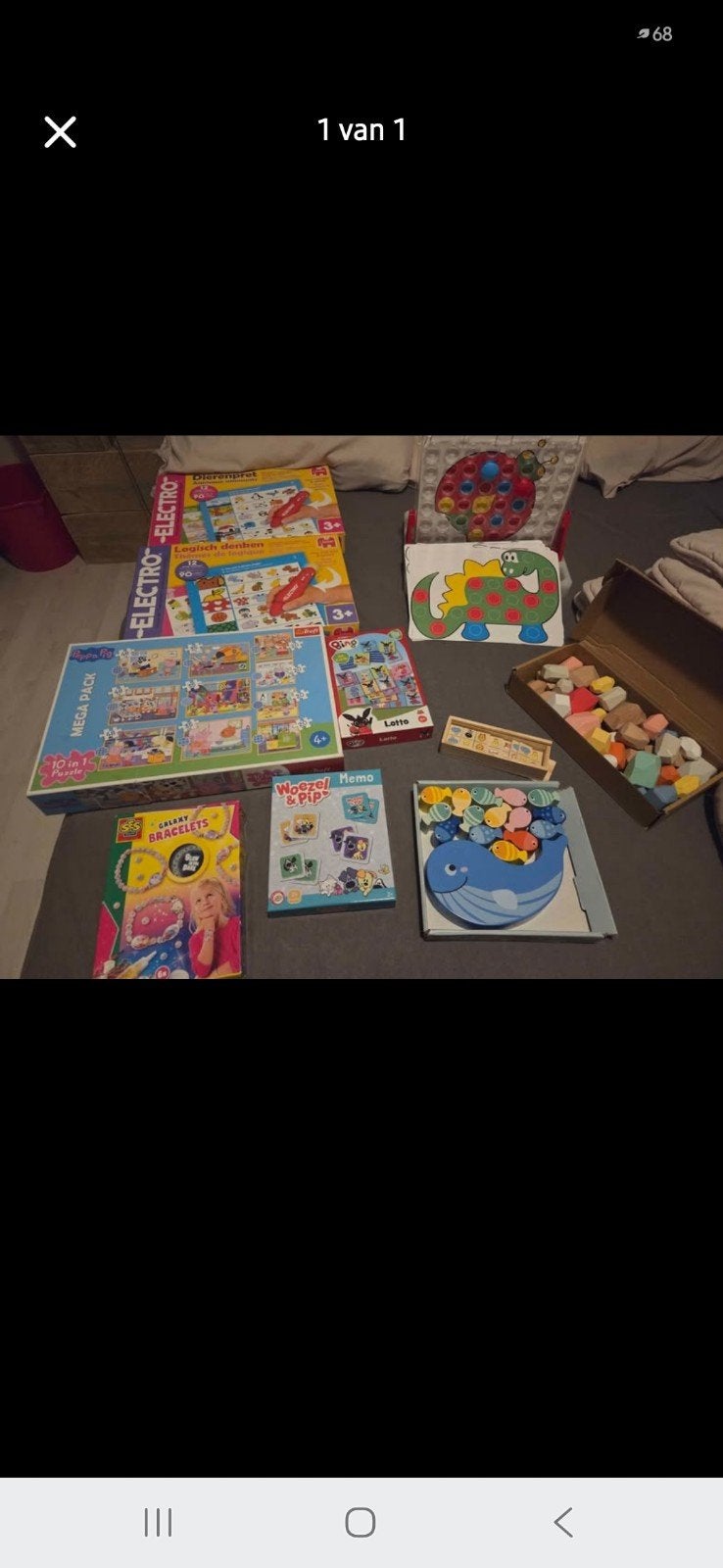 Grote speelgoedpakket: puzzels, spellen en meer!, Ophalen, Gebruikt, Jongen of Meisje