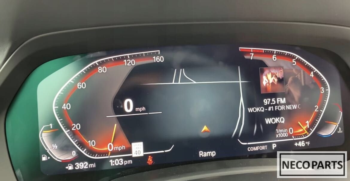 BMW OE COCKPIT COUNTER CLOCK TELLER KLOK  SPEEDOMETER CLOCK, -, -, Nieuw, Ophalen of Verzenden