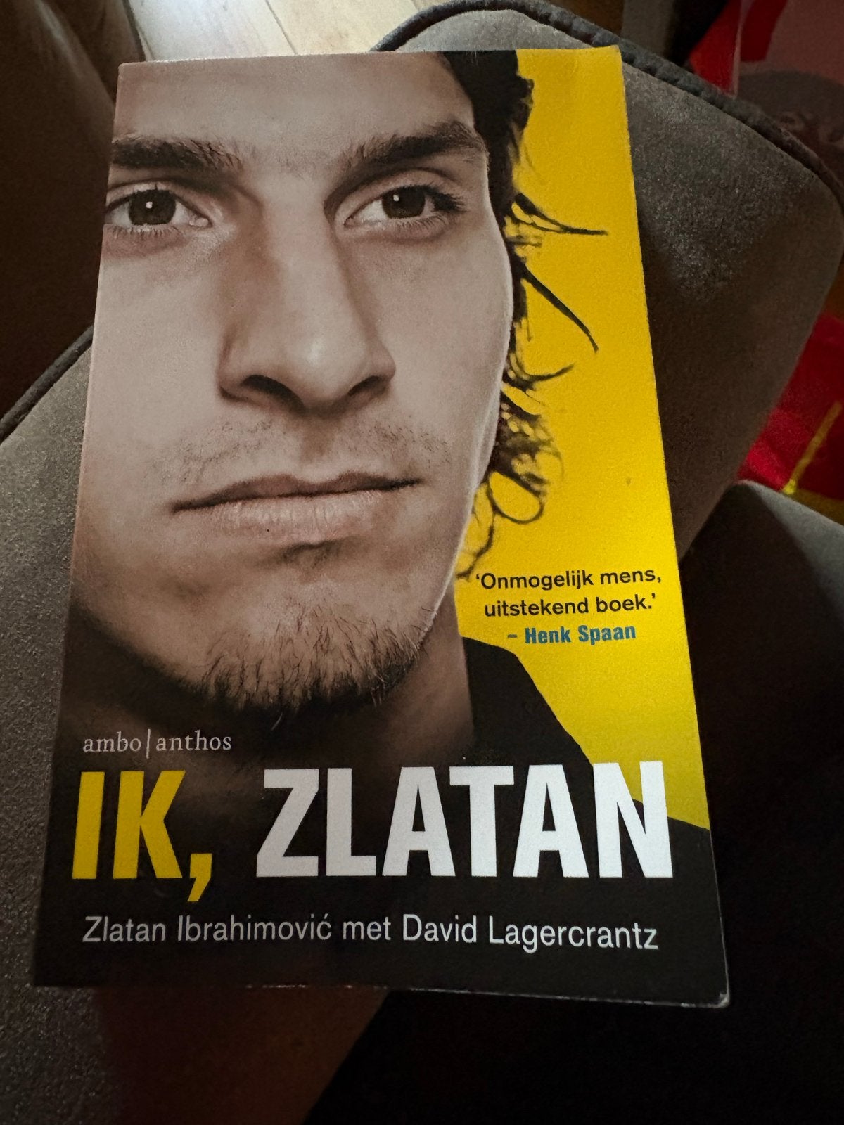IK, ZLATAN - Zlatan Ibrahimović met David Lagercrantz, Ophalen of Verzenden, Gelezen, Sport
