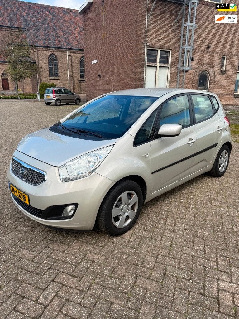 Kia Venga 1.4 CVVT X-tra NAP|Airco|Cruise|APK 05.2027, Auto's, Voorwielaandrijving, Euro 5, Gebruikt, 4 cilinders
