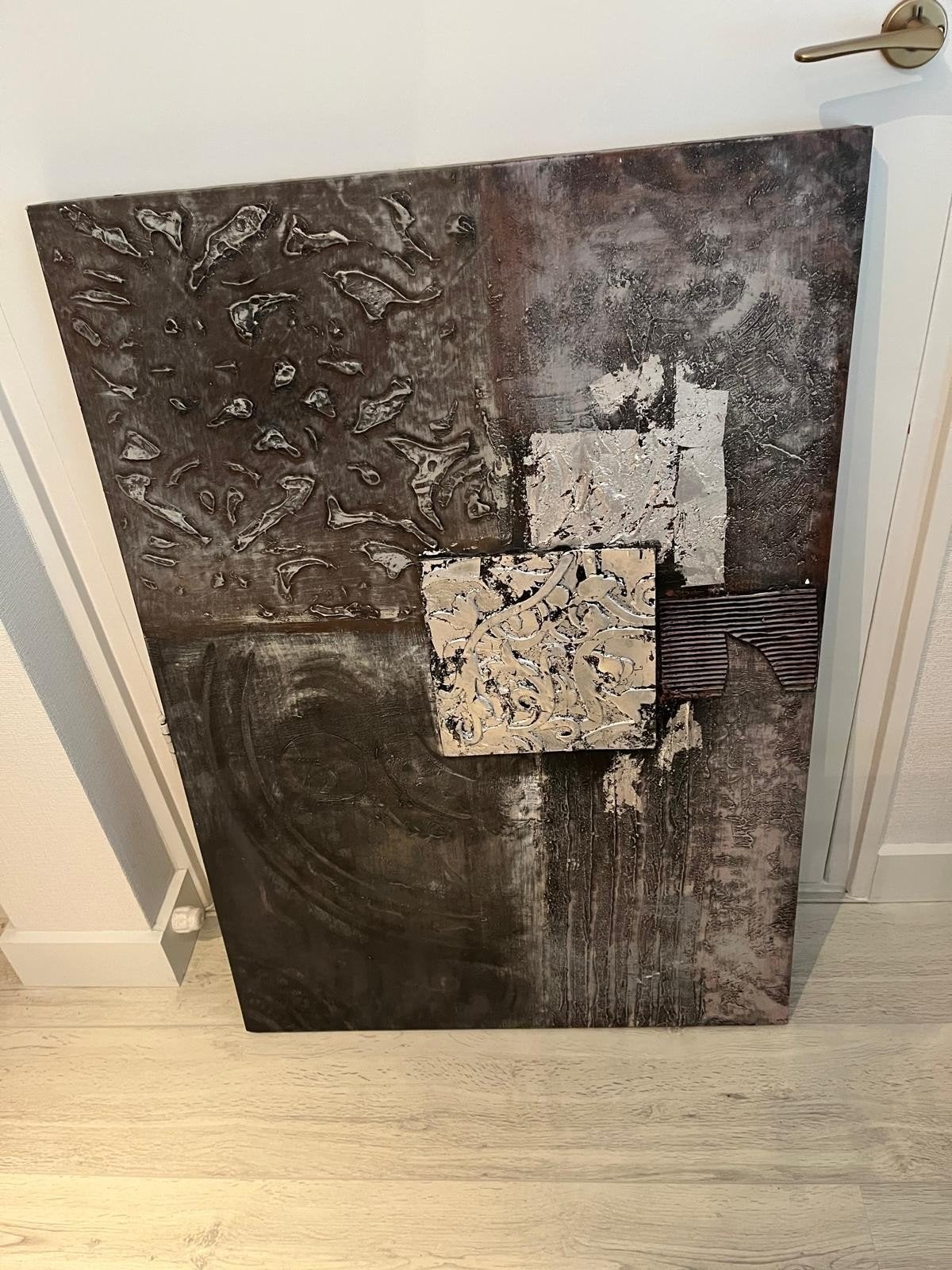 Wanddecoratie.  70x100 cm., Ophalen, Schilderij