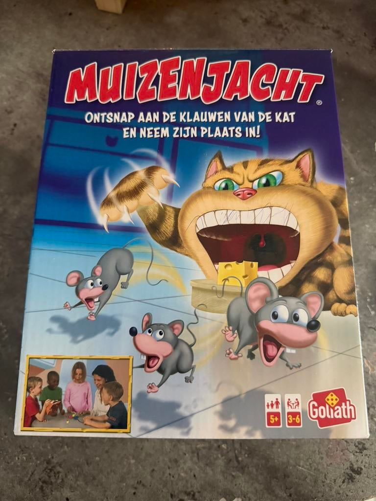 bordspel Muizenjacht van Goliath, Ophalen of Verzenden, Zo goed als nieuw