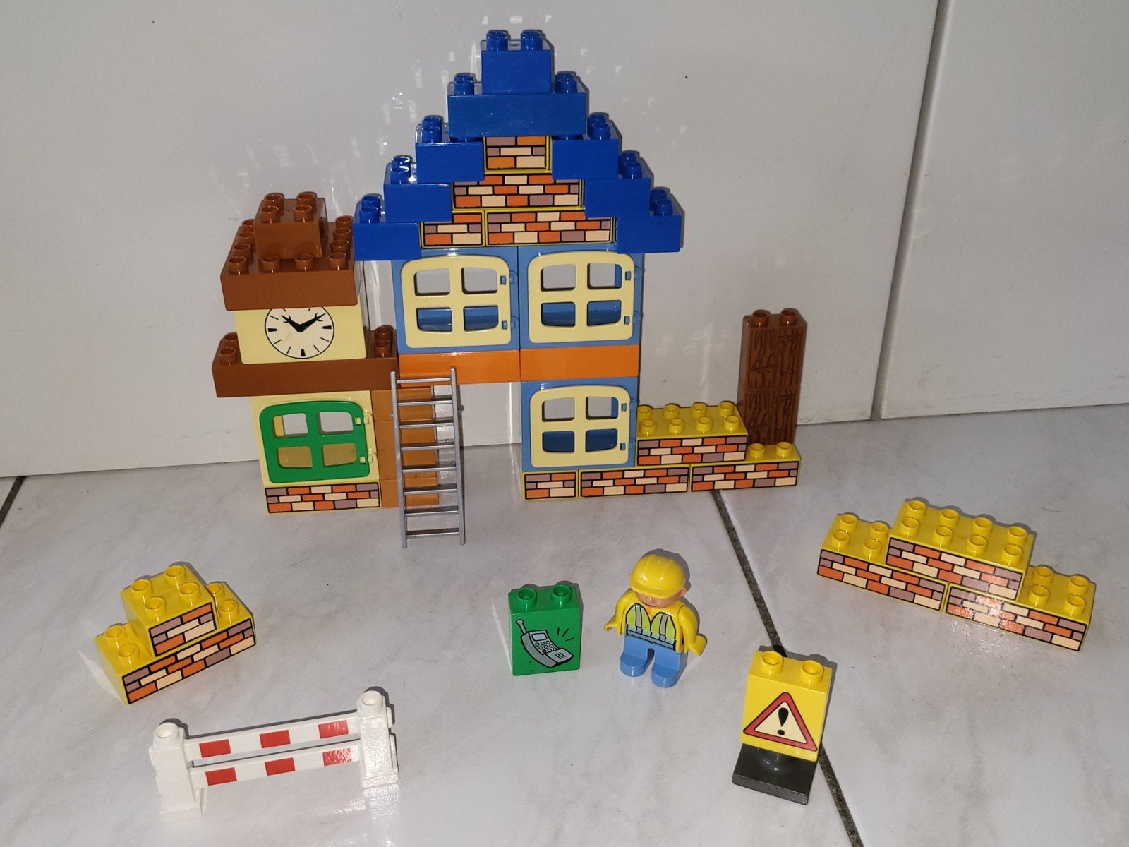 Duplo Bob de Bouwer klokkentoren, Kinderen en Baby's, Gebruikt, Ophalen of Verzenden, Duplo, Duplo