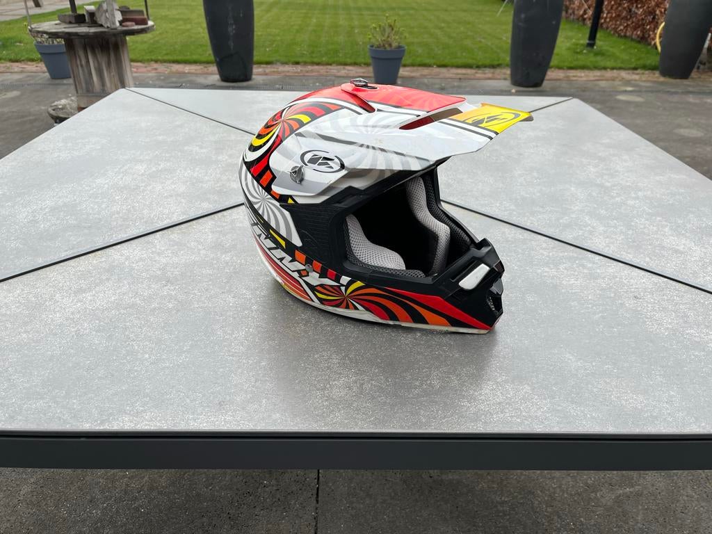Kenny crossmotor helm maat S, Motoren, Kleding | Motorhelmen, S, Tweedehands, Ophalen, Overige merken