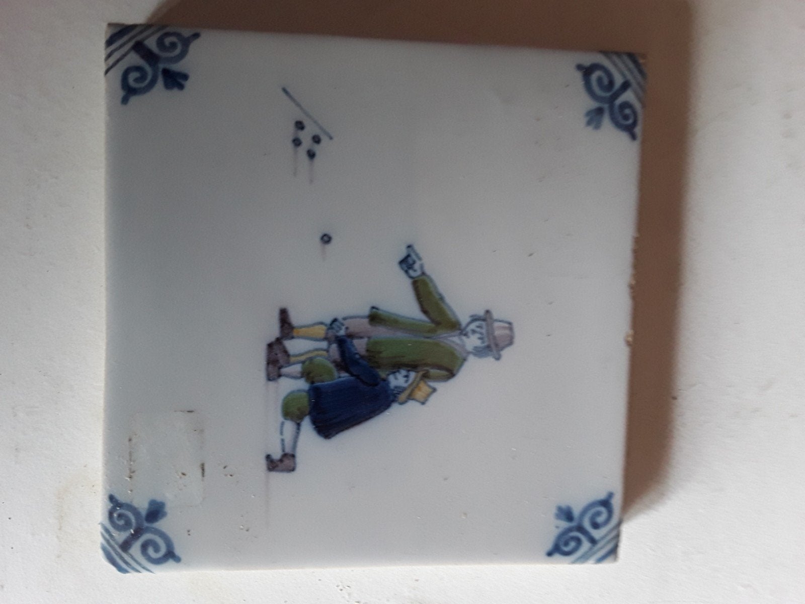Tegeltje, Antiek en Kunst, Ophalen of Verzenden