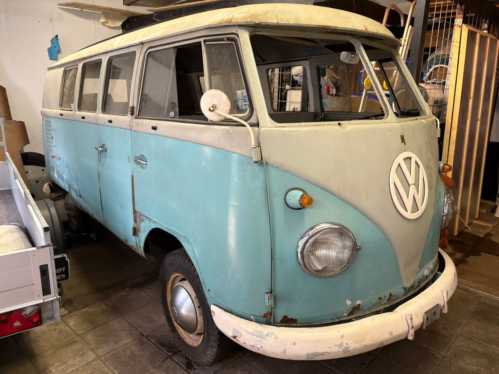 Volkswagen T1 Spijlbus 1961, Overige kleuren, 1600 cc, Handgeschakeld, Particulier
