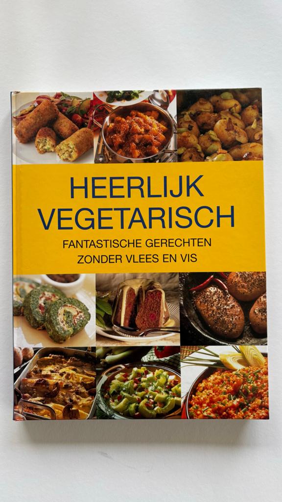 Heerlijk Vegetarisch Kookboek - Fantastische Gerechten, Hoofdgerechten, Vegetarisch, Ophalen of Verzenden, Zo goed als nieuw
