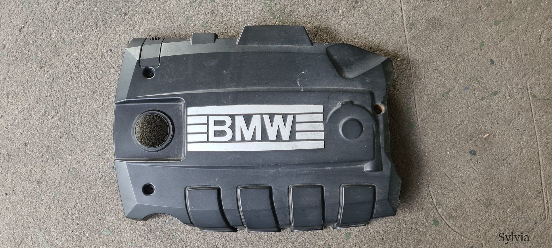 Motor Afdekkap afdekplaat BMW N43 7566614, Gebruikt, -, -, Ophalen of Verzenden