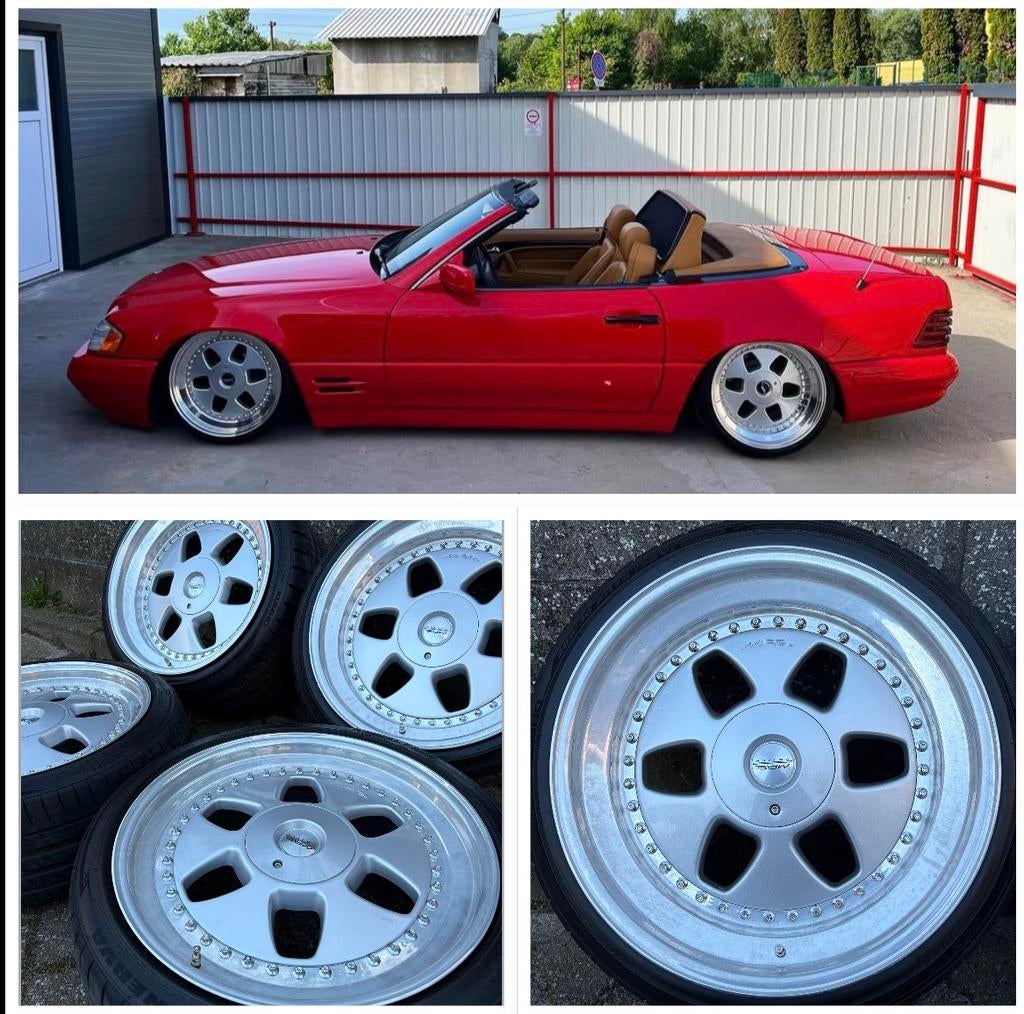 19” Mercedes OZ Racing MAE velgen met banden, Auto-onderdelen, Banden en Velgen, Gebruikt, 255 mm, Banden en Velgen, Personenwagen