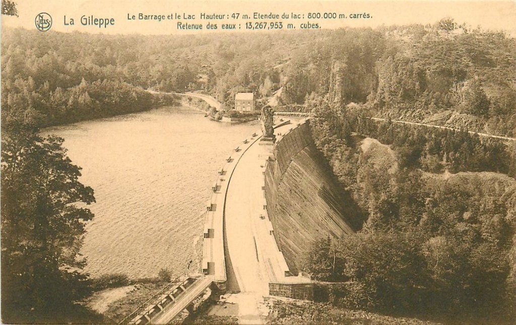 702-024-035 La Gileppe, Verzenden, Voor 1920, Overig Europa