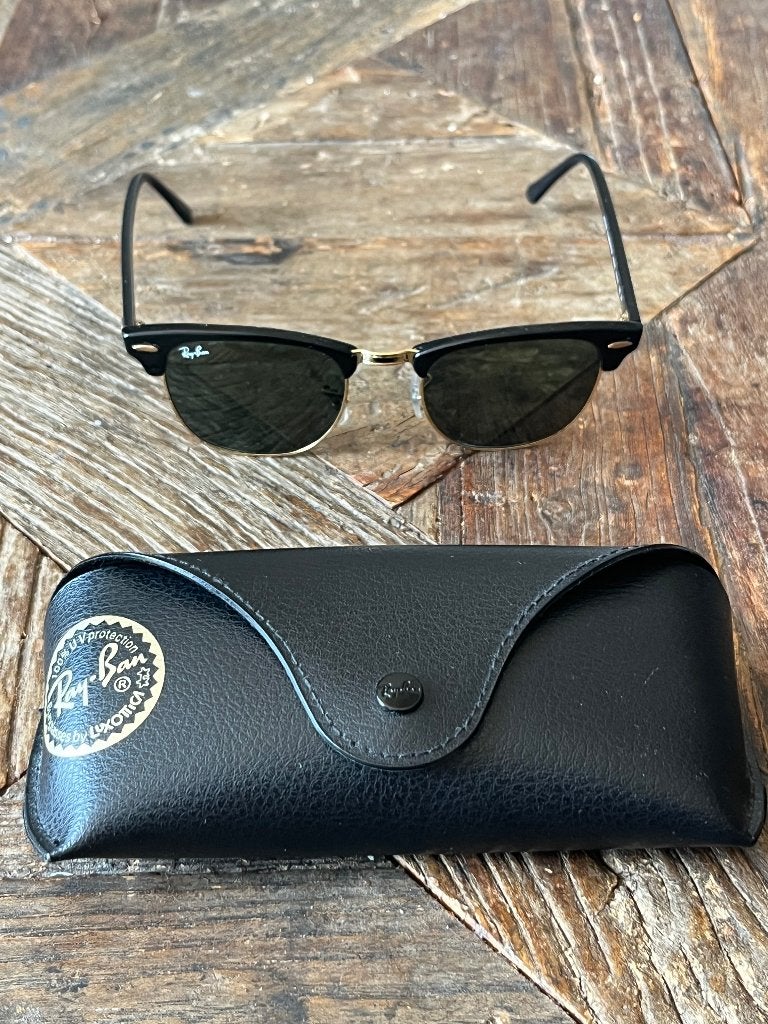Ray-ban Clubmaster RB 3016, Zonnebril, Overige kleuren, Ophalen of Verzenden, Zo goed als nieuw