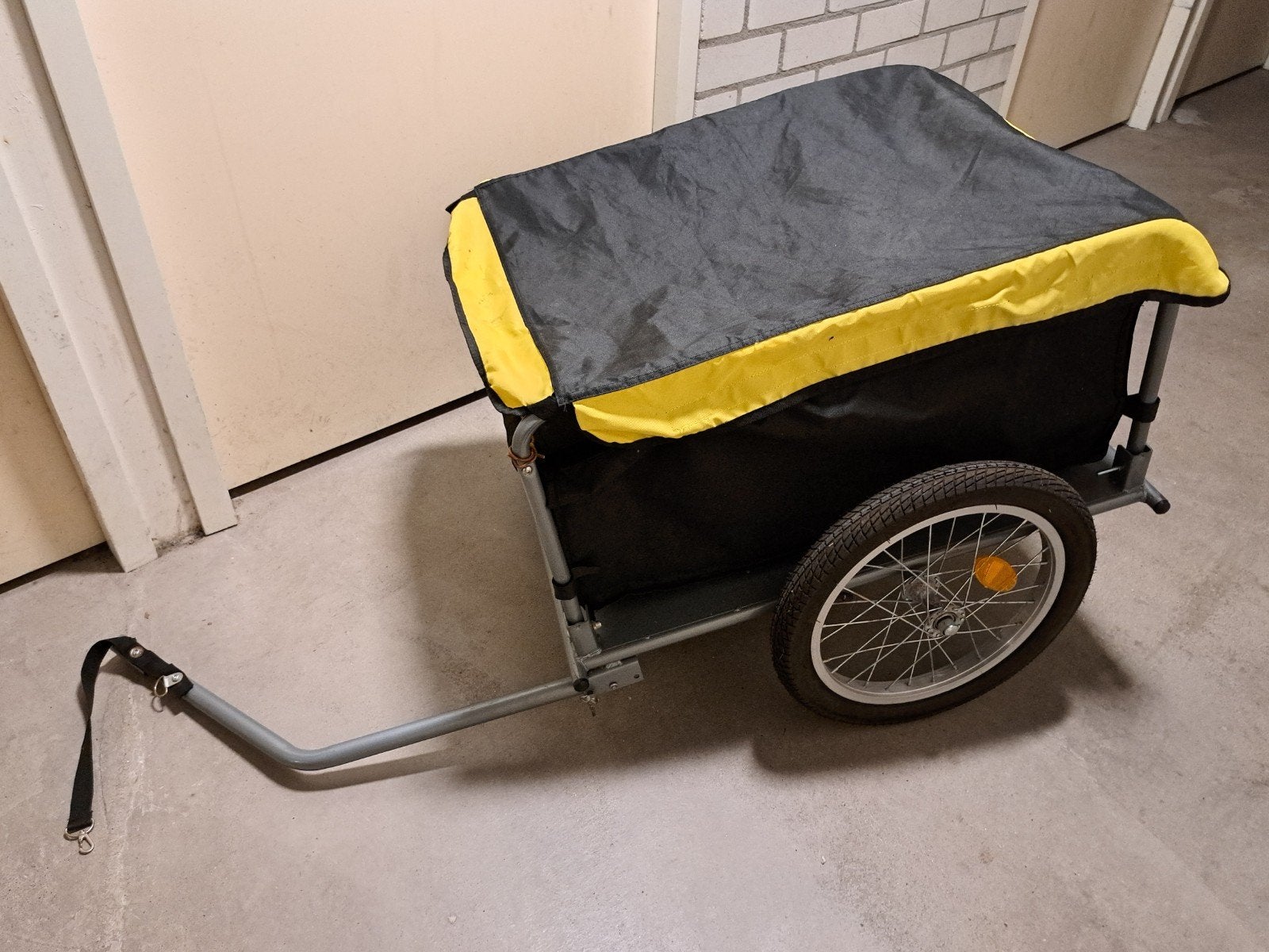 fietskar voor boodschappen reclame bezorgen, Ophalen, Kinderkar