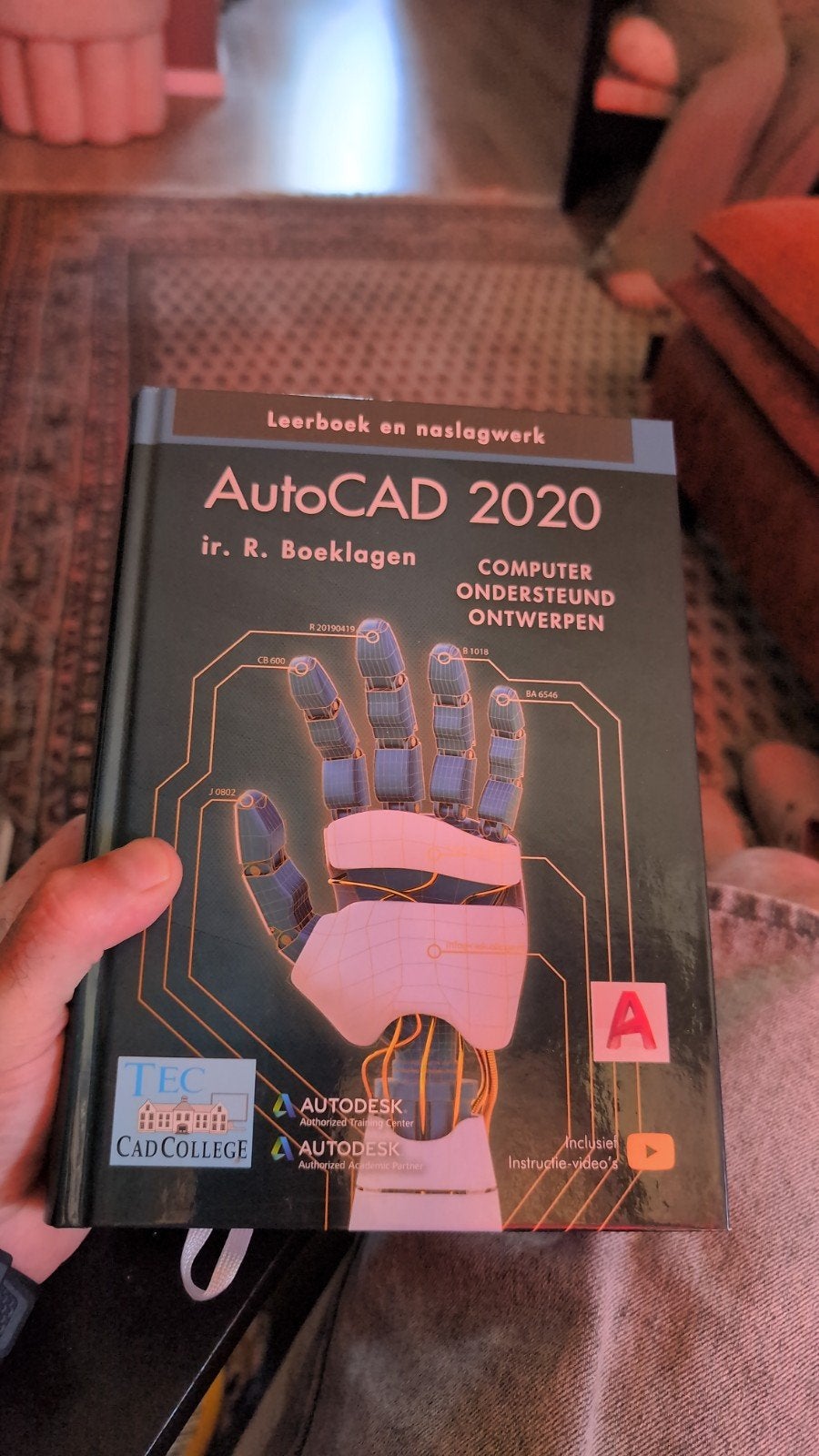 AutoCAD 2020 Leerboek en naslagwerk - ir. R. Boeklagen, Boeken, Zo goed als nieuw, Ir. R. Boeklagen, Beta, HBO