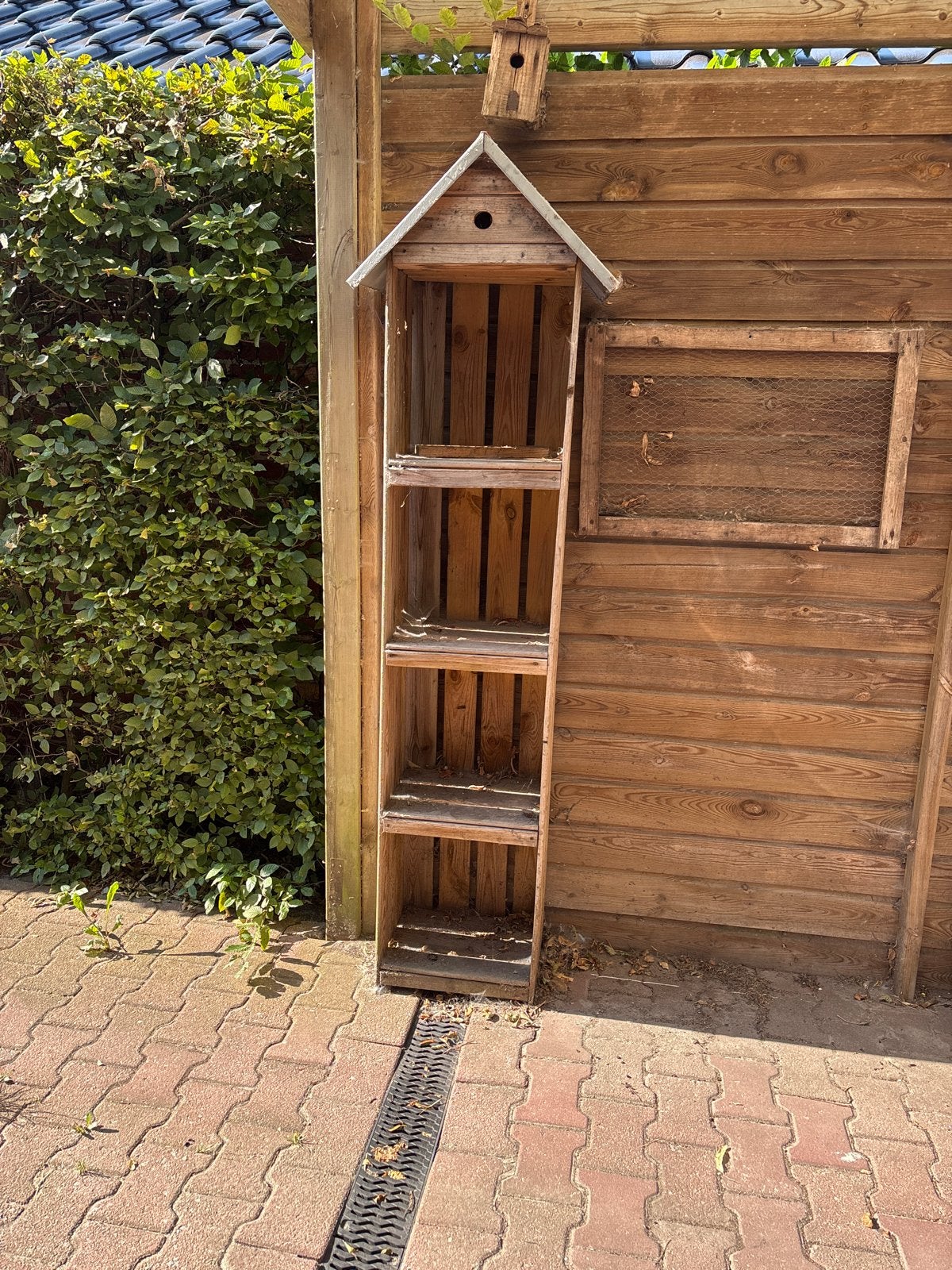 Houten tuinkast / opbergkast voor buiten, Ophalen, Gebruikt, Hout, Overige typen