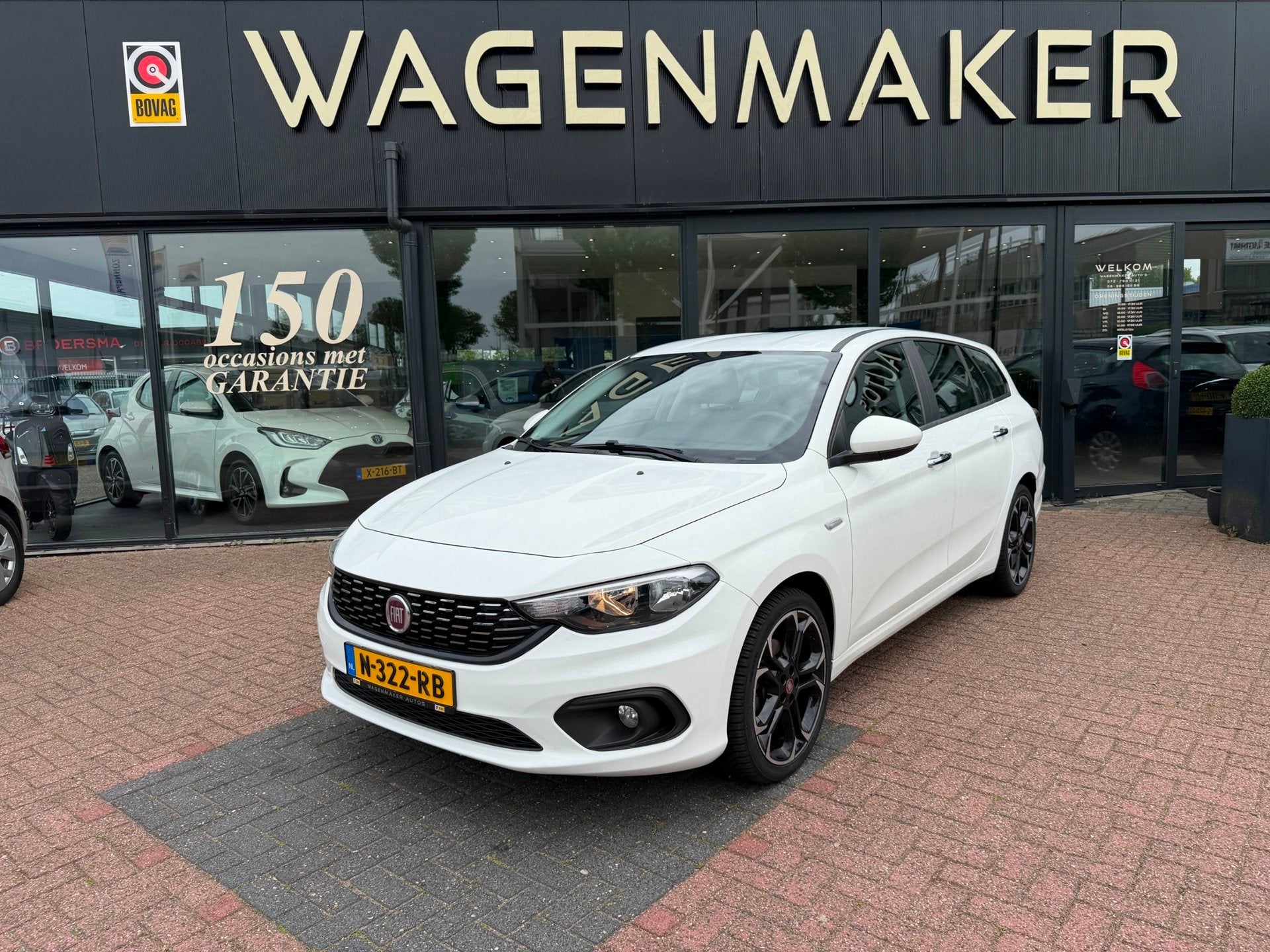 Fiat Tipo Stationwagon 1.4 Street Airco|NAVI|Bluetooth|6Bak, Auto's, Voorwielaandrijving, 12 maanden, Stof, Gebruikt
