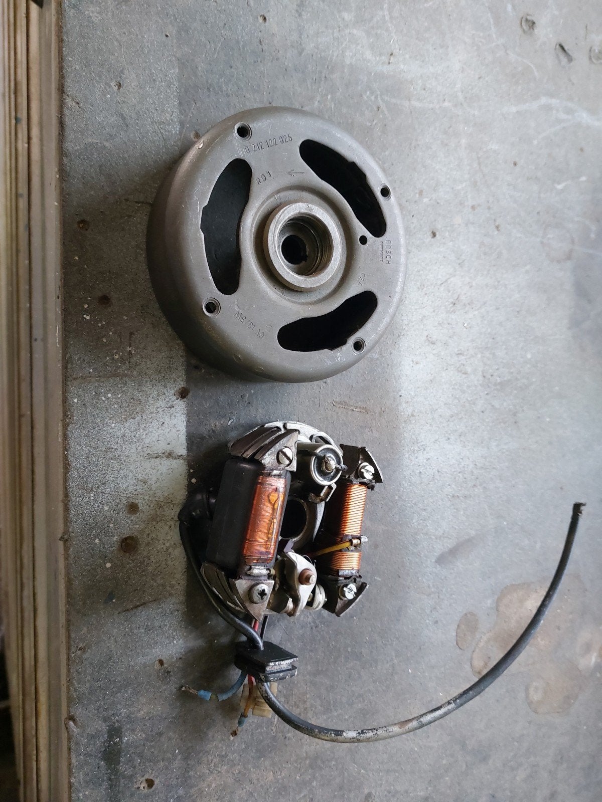 Bosch Vliegwiel en Ontsteking voor Kreidler RMC, Ophalen of Verzenden, Gebruikt, Overige typen, Bosch