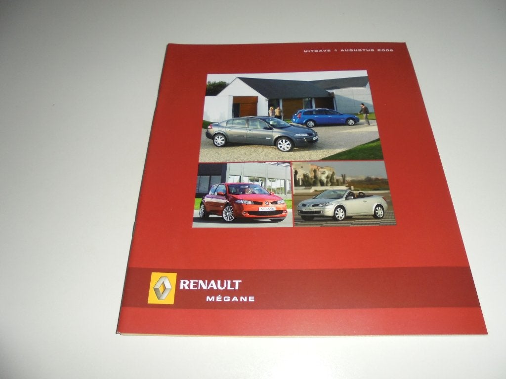 prijslijstbrochure Renault Megane  2006, Ophalen of Verzenden, Nieuw, Renault