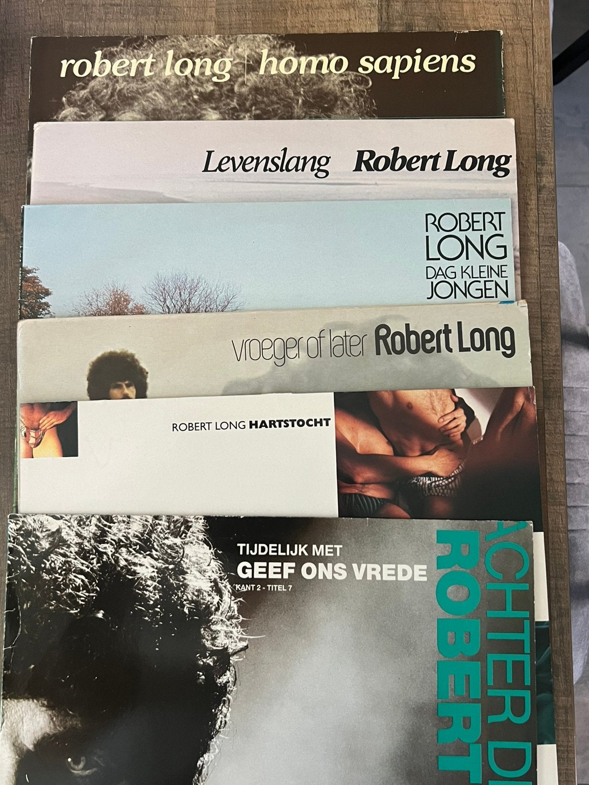 6 elpees van Robert Long, Ophalen, Gebruikt, 12 inch, Overige genres