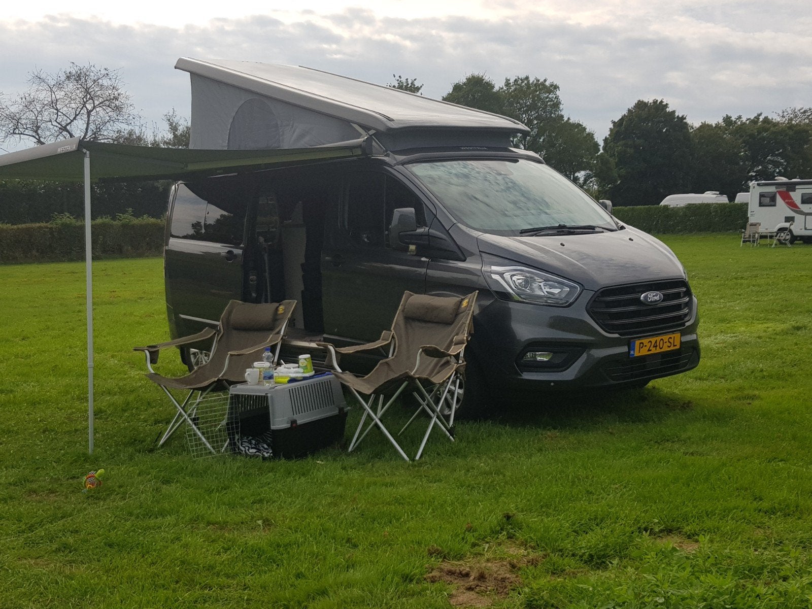 Mooie Ford Transit Nugget automaat, Caravans en Kamperen, Particulier, Buscamper of Camperbus, Ford