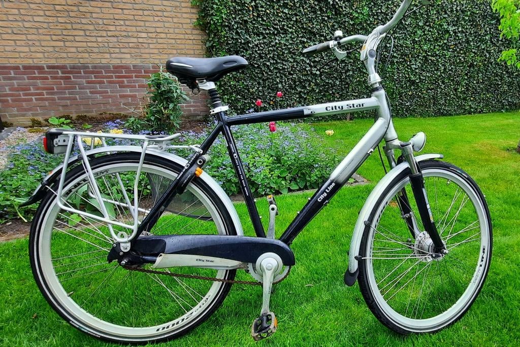 Herenfiets 28 inch City Star, Ophalen, Gebruikt, Overige merken
