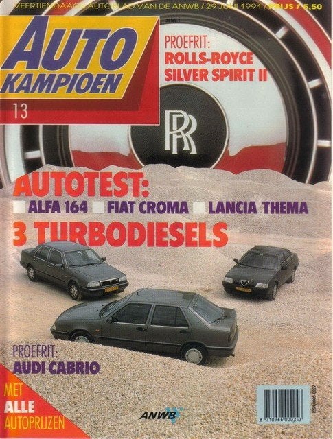 Autokampioen 13 1991 : Audi Cabriolet - Porsche 911 Carrera, Ophalen of Verzenden, Gelezen, Algemeen