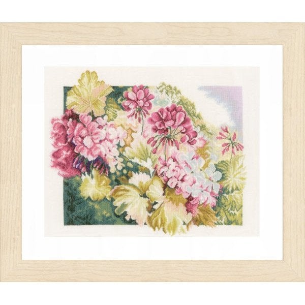 Borduurpakket Gerariums pn0164073, ., Nieuw, Ophalen of Verzenden, .