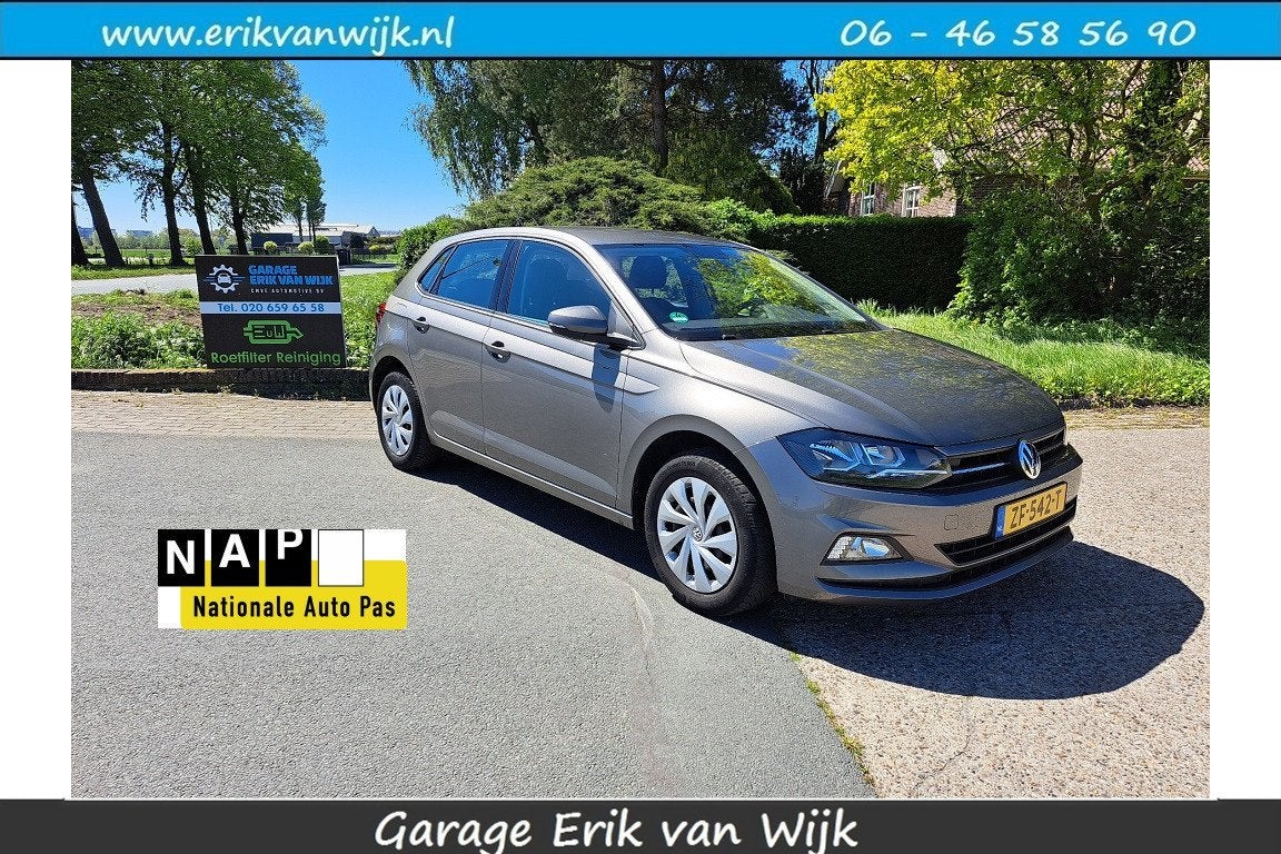 Volkswagen Polo 1.0 TSI Comfortline Airco/Android/Apple carp, Voorwielaandrijving, Euro 6, 1045 kg, Origineel Nederlands