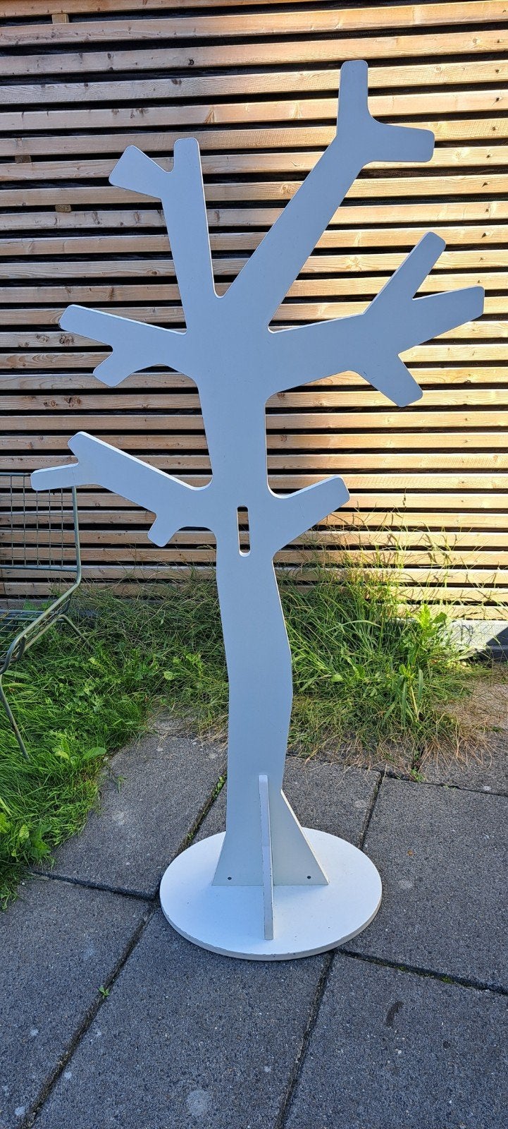 Witte  boom kapstok voor kinderkamer of hal, Ophalen, Gebruikt, Hout, 150 tot 200 cm