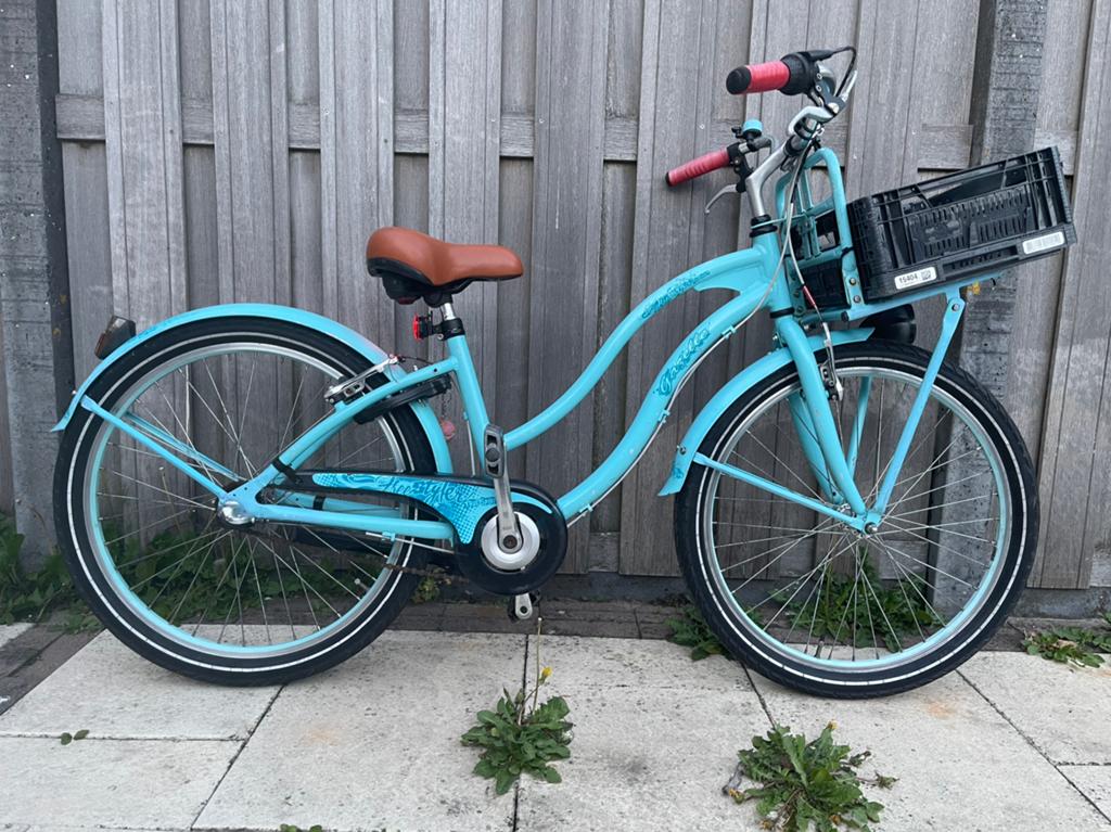 Gazelle fiets 24 inch met 3 versnellingen, Fietsen en Brommers, Fietsen | Meisjes, Ophalen of Verzenden, Gebruikt, 24 inch, Versnellingen
