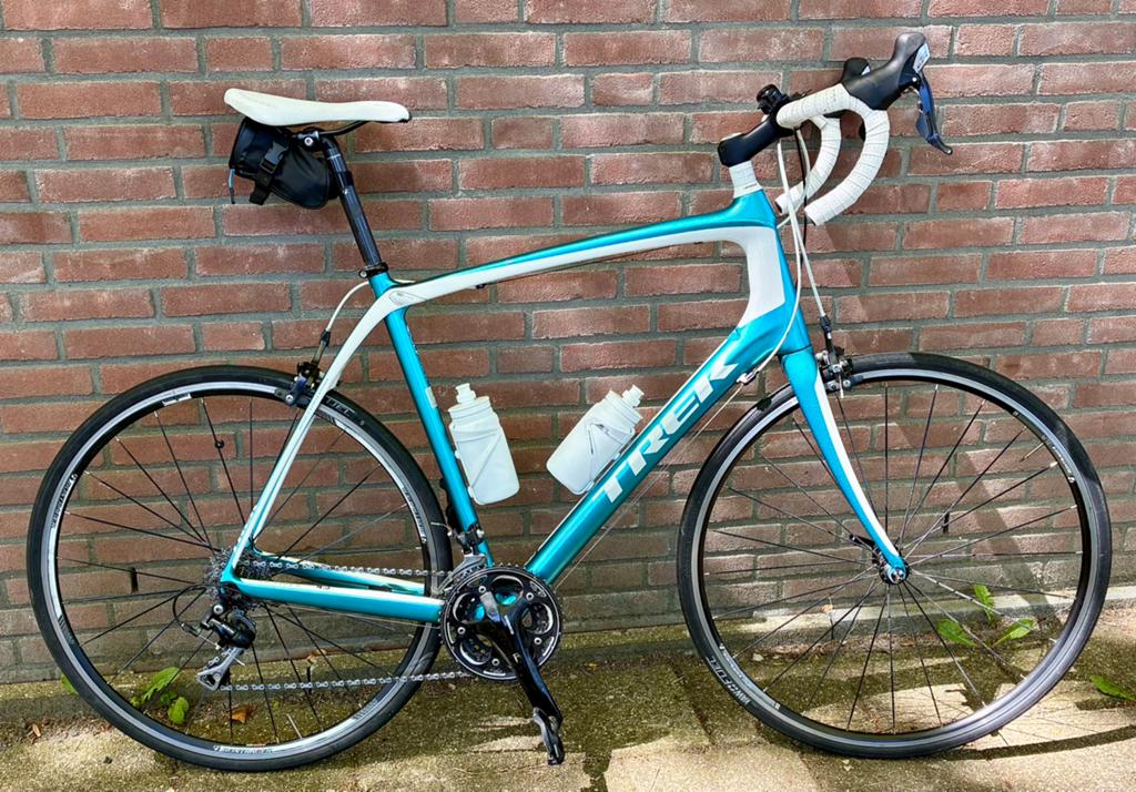 Trek Domane 4.3 Carbon 62 cm., Fietsen en Brommers, Fietsen | Racefietsen, Overige merken, 28 inch, Gebruikt, Carbon