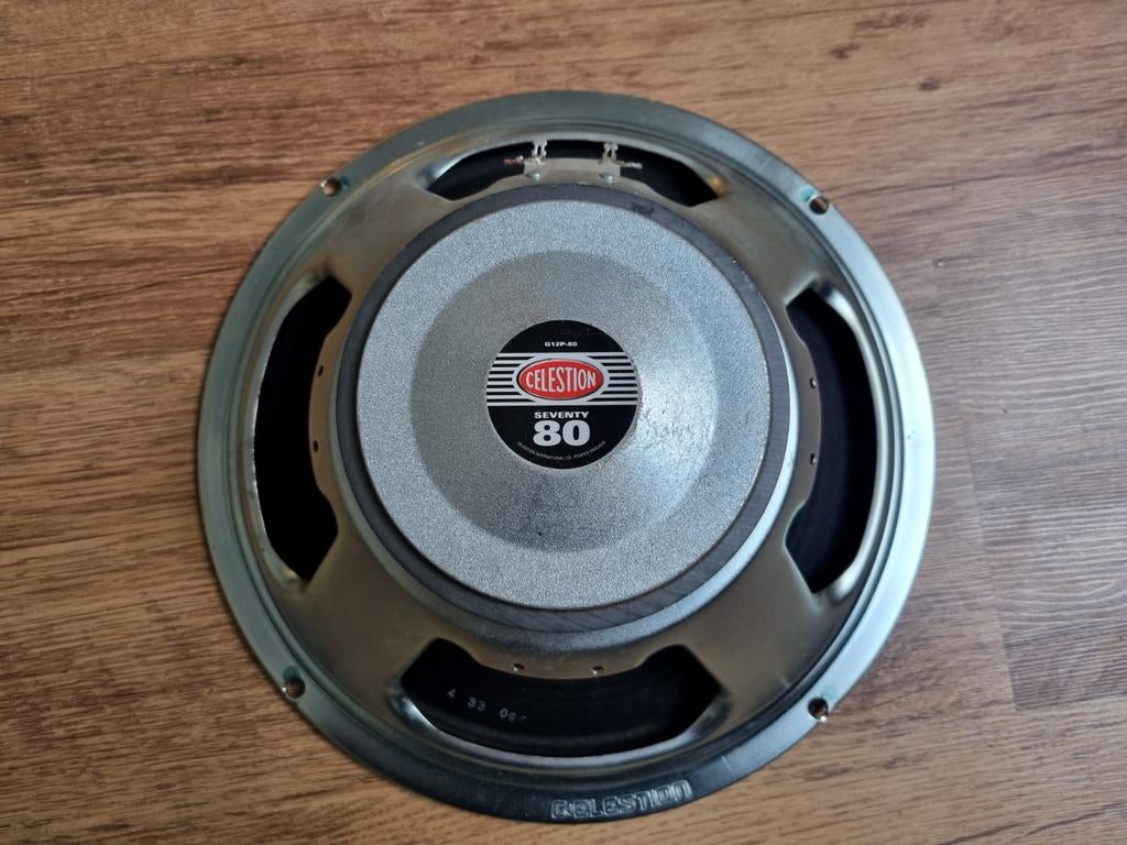 Celestion Seventy 80 (G12P-80) speaker izgs, Ophalen of Verzenden, Zo goed als nieuw, Elektrische gitaar