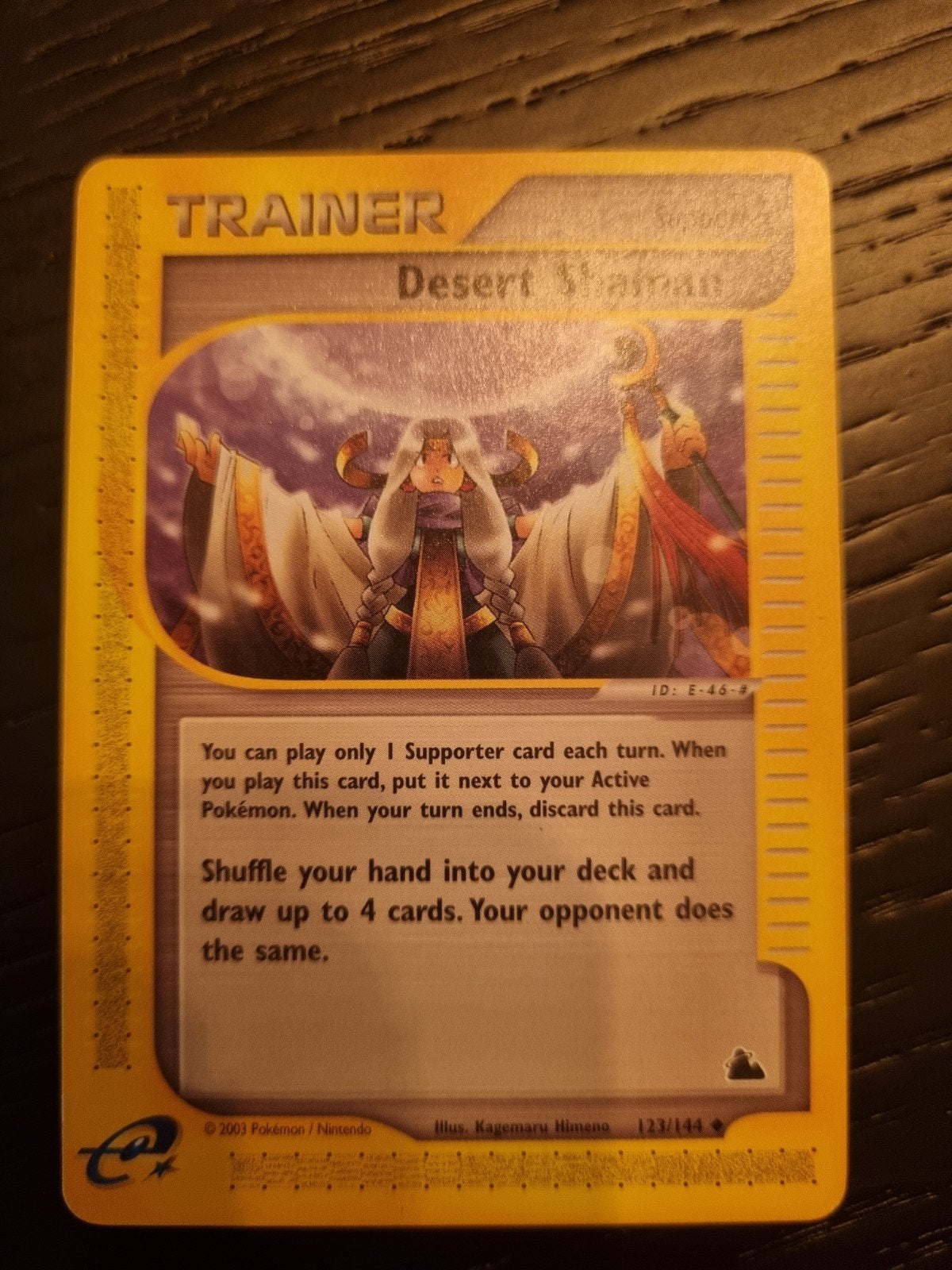 Desert shaman 123/144 , SKYRIDGE ! € 10, Ophalen of Verzenden, Zo goed als nieuw, Losse kaart