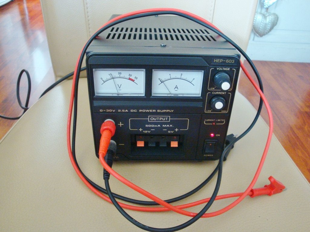 Power supply Labvoeding HEP-603 / Voltcraft EP-925, Ophalen of Verzenden, Zo goed als nieuw, Multimeter