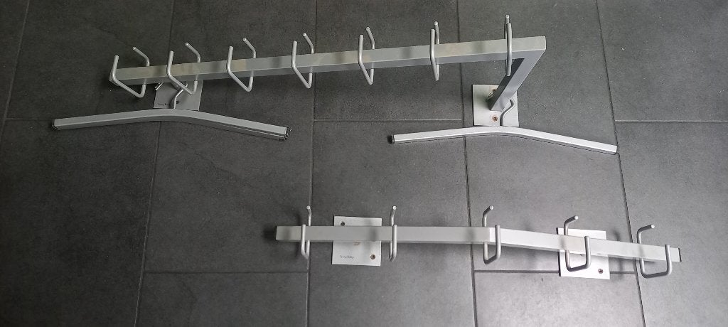 moderne industriele kapstok, Huis en Inrichting, Woonaccessoires | Kapstokken, Gebruikt, Minder dan 100 cm, Metaal, Ophalen