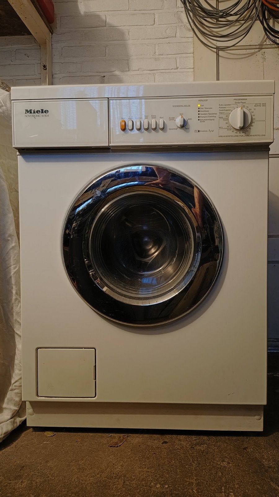 Miele Novotronic W 804 Wasmachine - Betrouwbaar en Duurzaam