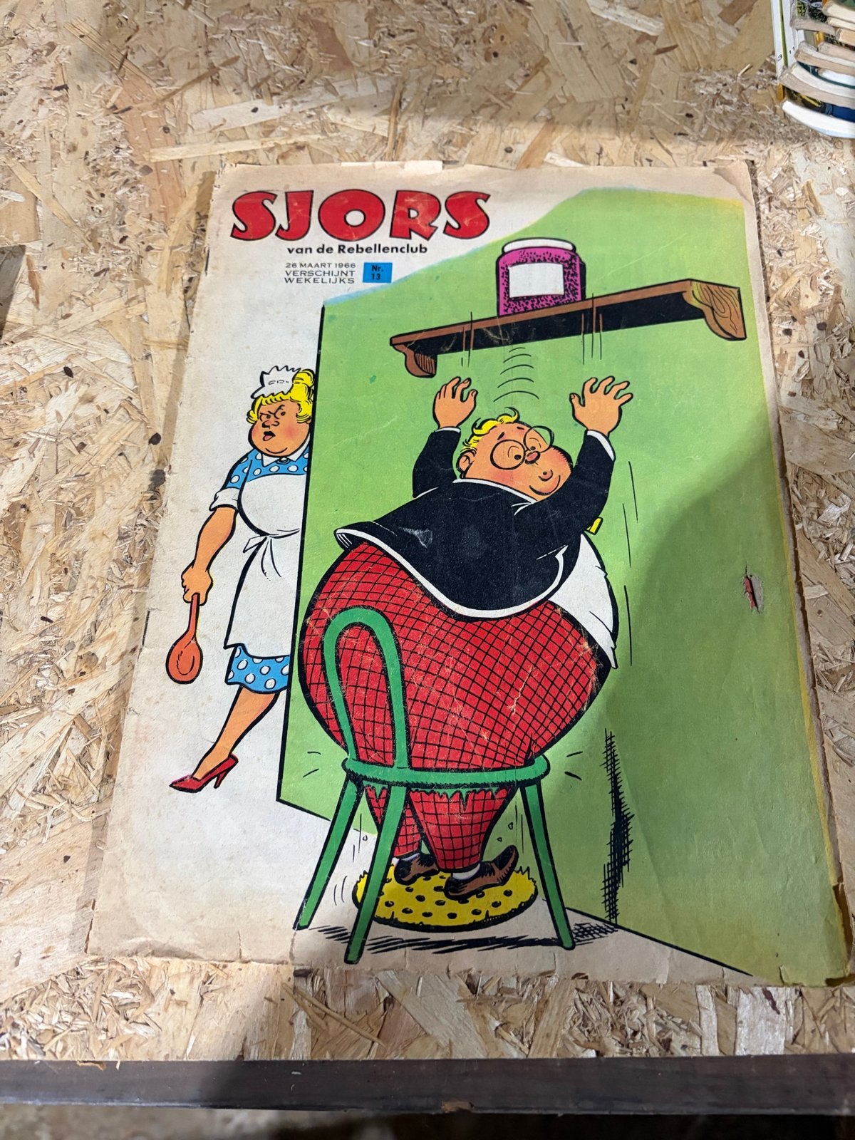 Sjors van de Rebellenclub - 26 maart 1966, Boeken, Stripboeken, Eén stripboek, Ophalen, Gelezen