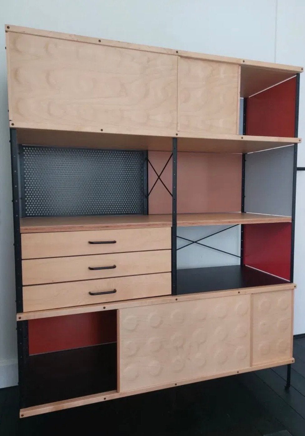Vitra Eames Storage Unit ESU Bookcase opbergkast designkast, Ophalen of Verzenden, Zo goed als nieuw