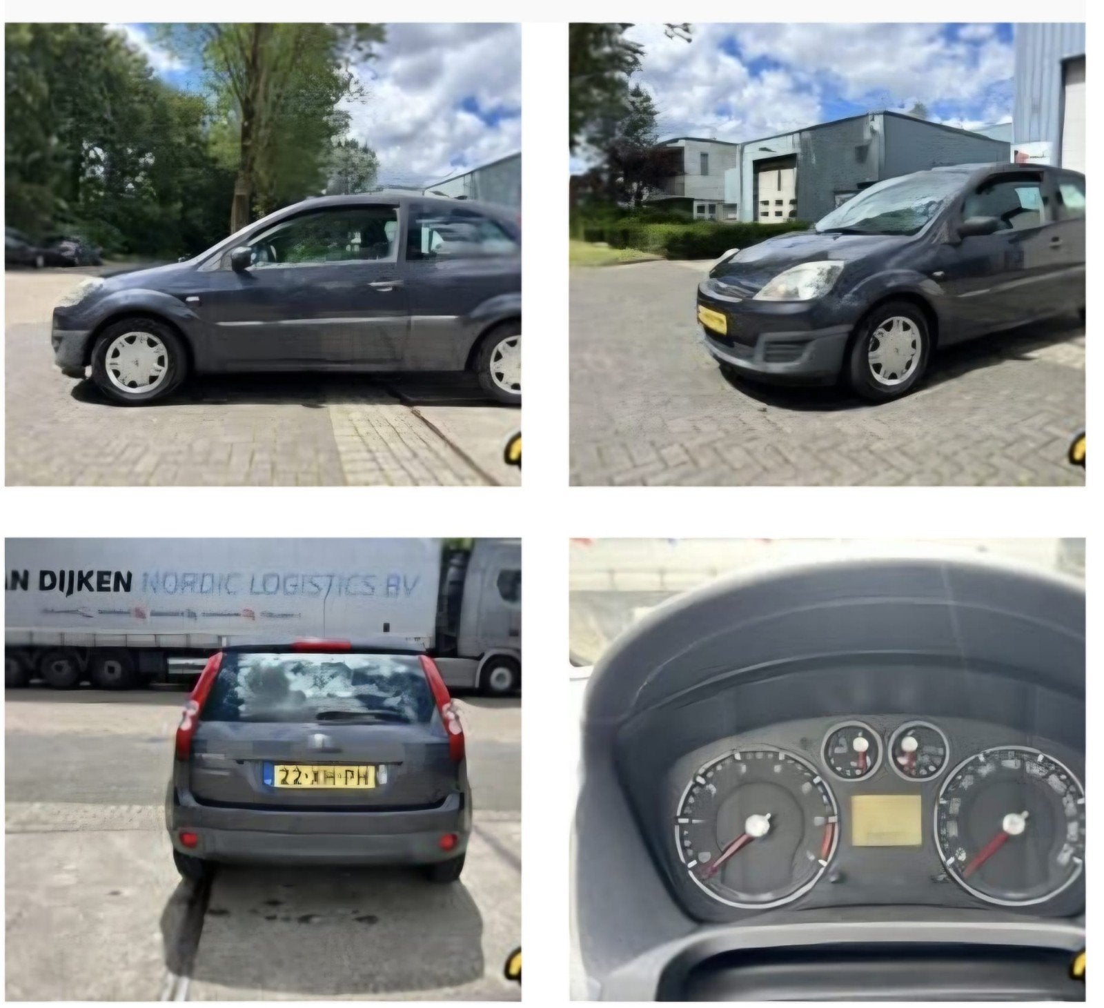Ford Fiësta 1.3 8V 3DR 2007 Grijs, Auto's, Ford, 1299 cc, 40 €/maand, 4 cilinders, Origineel Nederlands