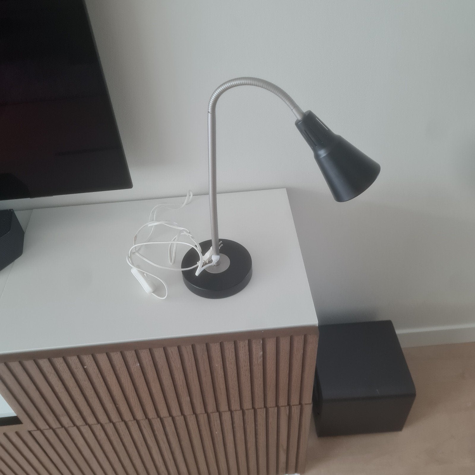 Bureau lamp zwart, Ophalen of Verzenden, Nieuw, Minder dan 100 cm