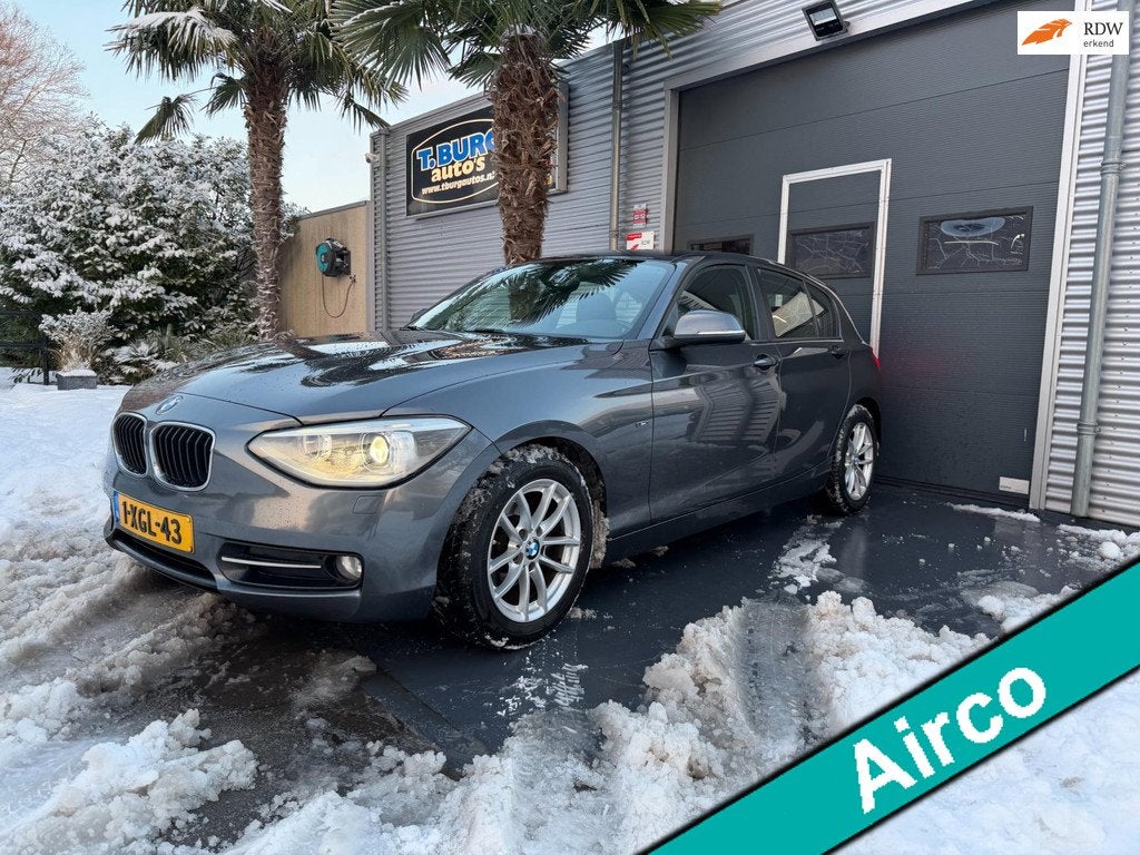 BMW 1-serie 116d EDE Corporate Lease Executive AIRCO Super M, Auto's, BMW, 1-Serie, Euro 5, Gebruikt, 4 cilinders