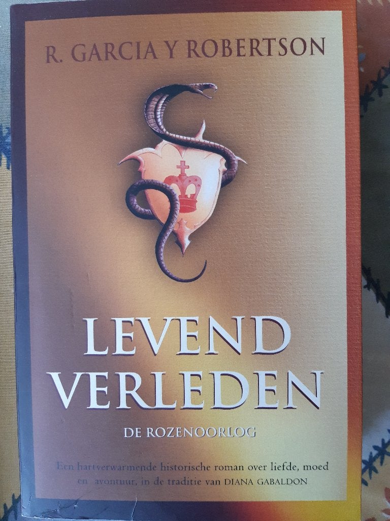 Garcia robertson:levend verleden rozenoorlog 9789022542576,, Ophalen of Verzenden, Gelezen, Garcia robertson Gabaldon
