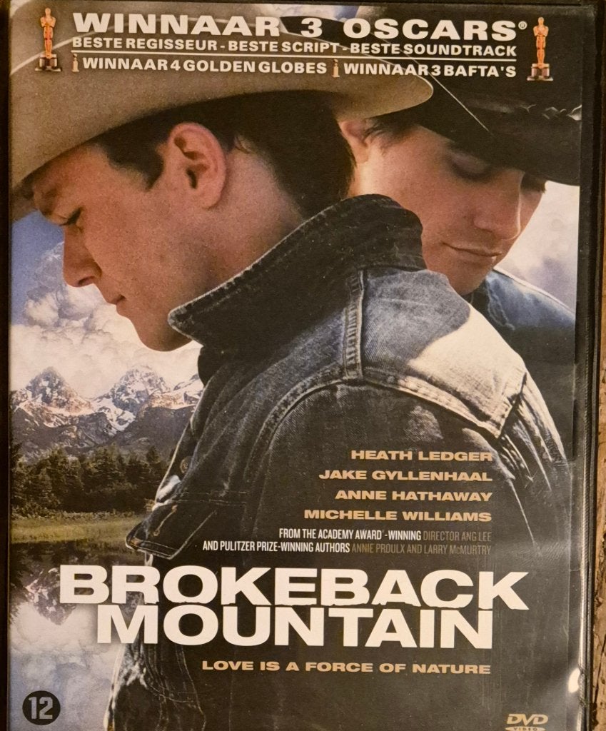 Brokeback Mountain (1DVD) #d128#5V, Vanaf 16 jaar, Ophalen of Verzenden, Zo goed als nieuw, Waargebeurd drama