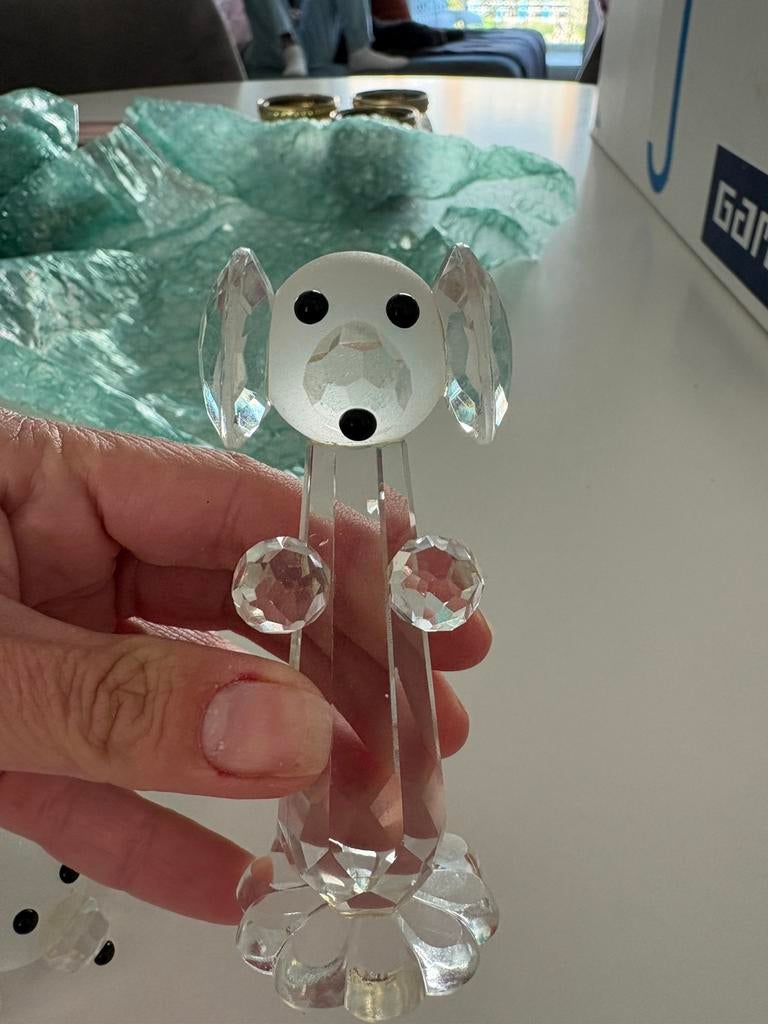 Teckels kristal, Verzamelen, Swarovski, Ophalen of Verzenden, Zo goed als nieuw, Figuurtje