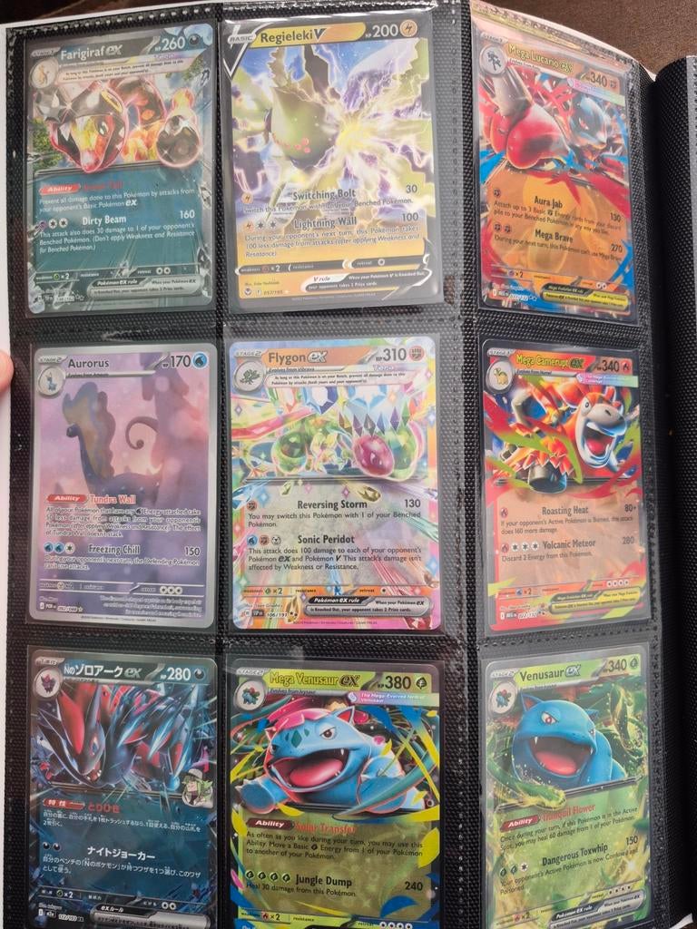 Pokémon Kaarten Collectie - Diverse EX, V, VMAX Kaarten, Ophalen of Verzenden, Gebruikt, Meerdere kaarten