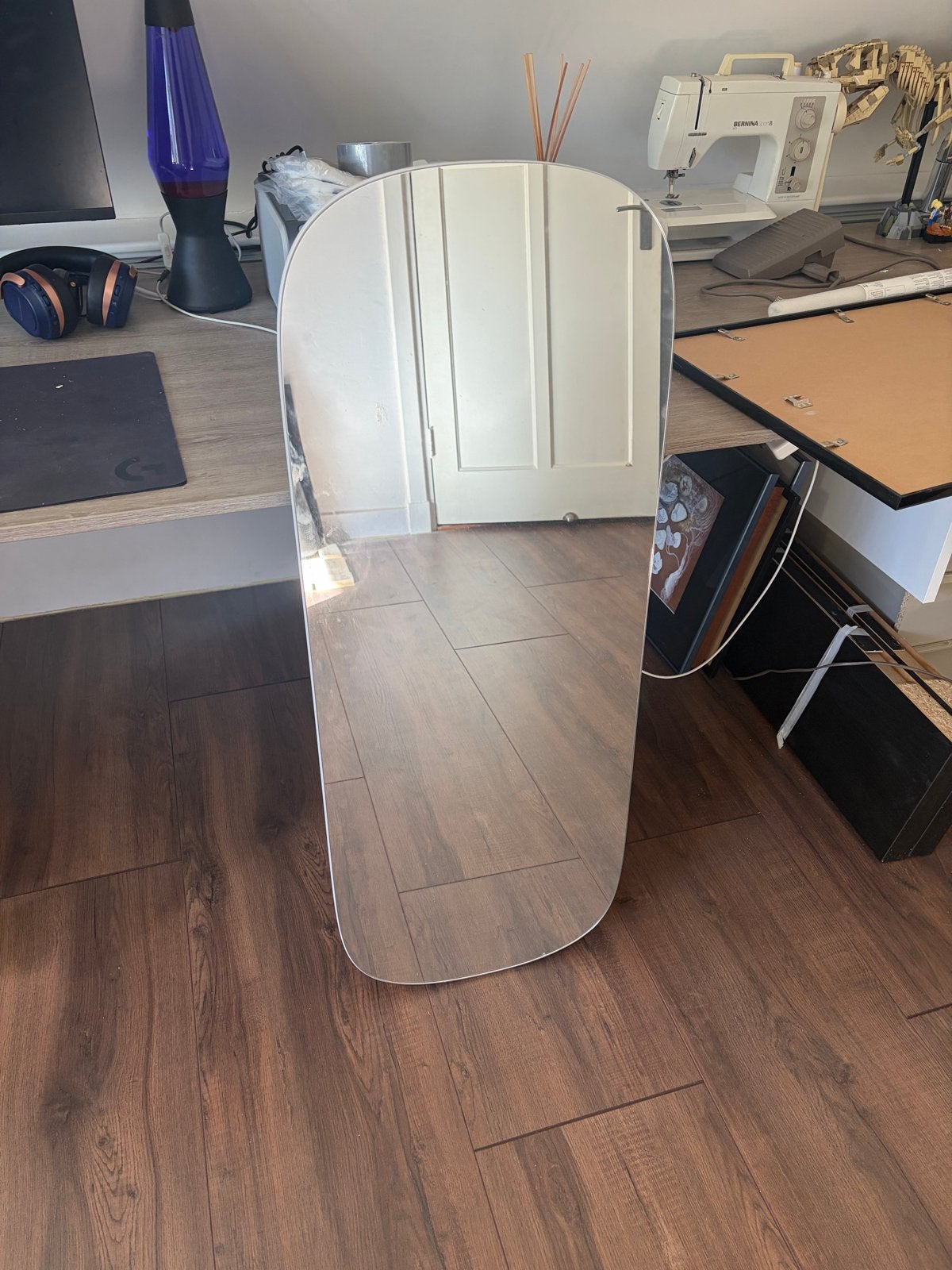 SONGMICS Spiegelkast Sieradenkast met LED-verlichting, Ophalen, Minder dan 50 cm, Zo goed als nieuw, Overige vormen