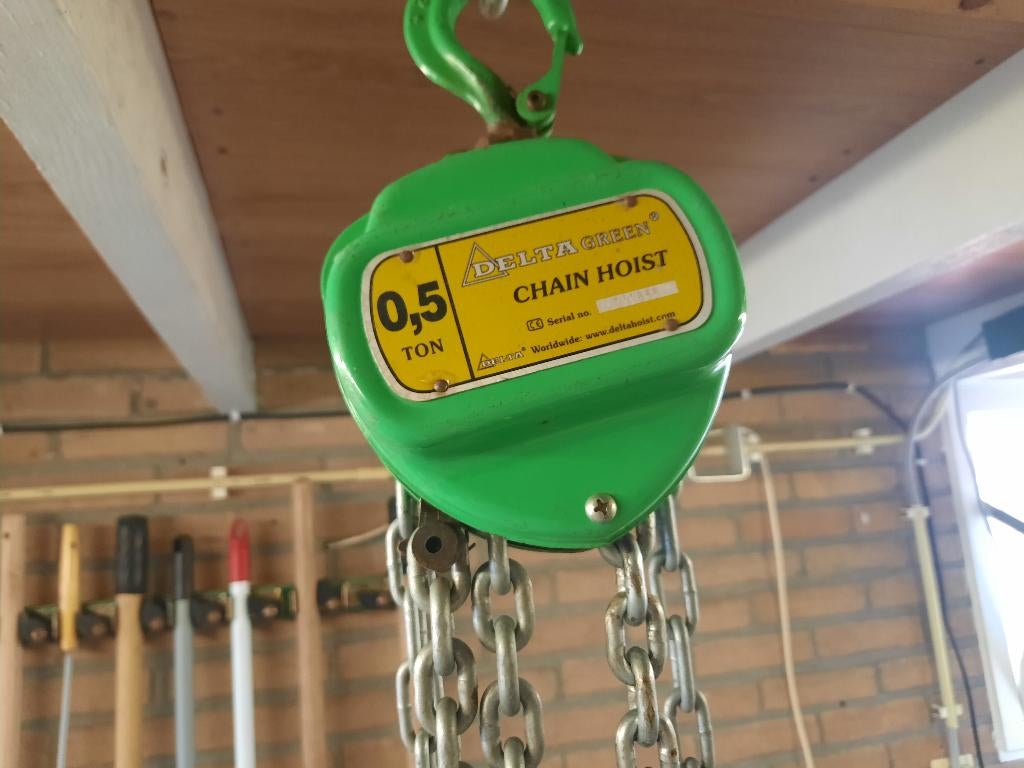 ketting takel, Verzenden, Gebruikt