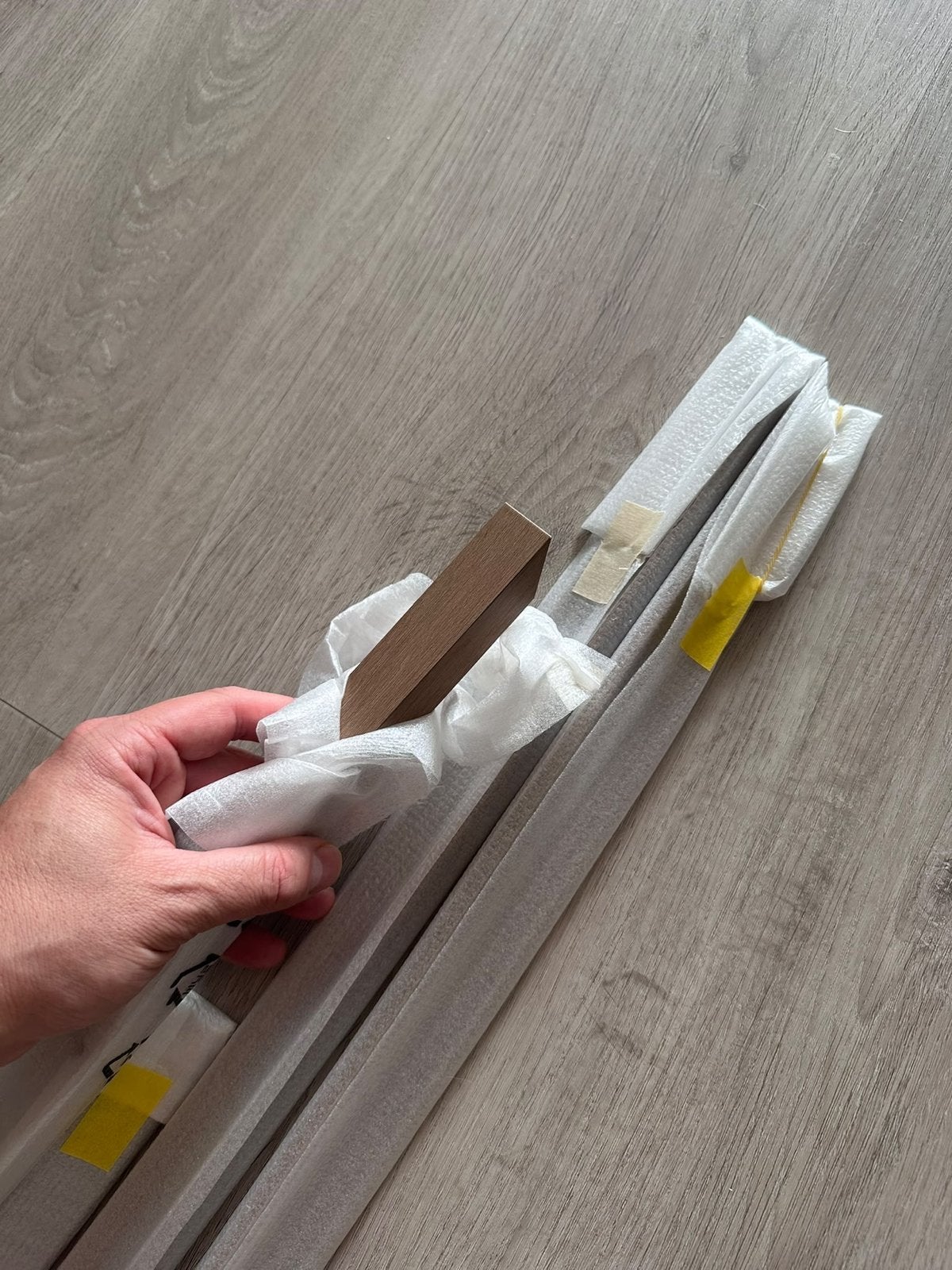 Samsung The Frame Lijst 75" Teak Nieuw, Ophalen of Verzenden, Nieuw