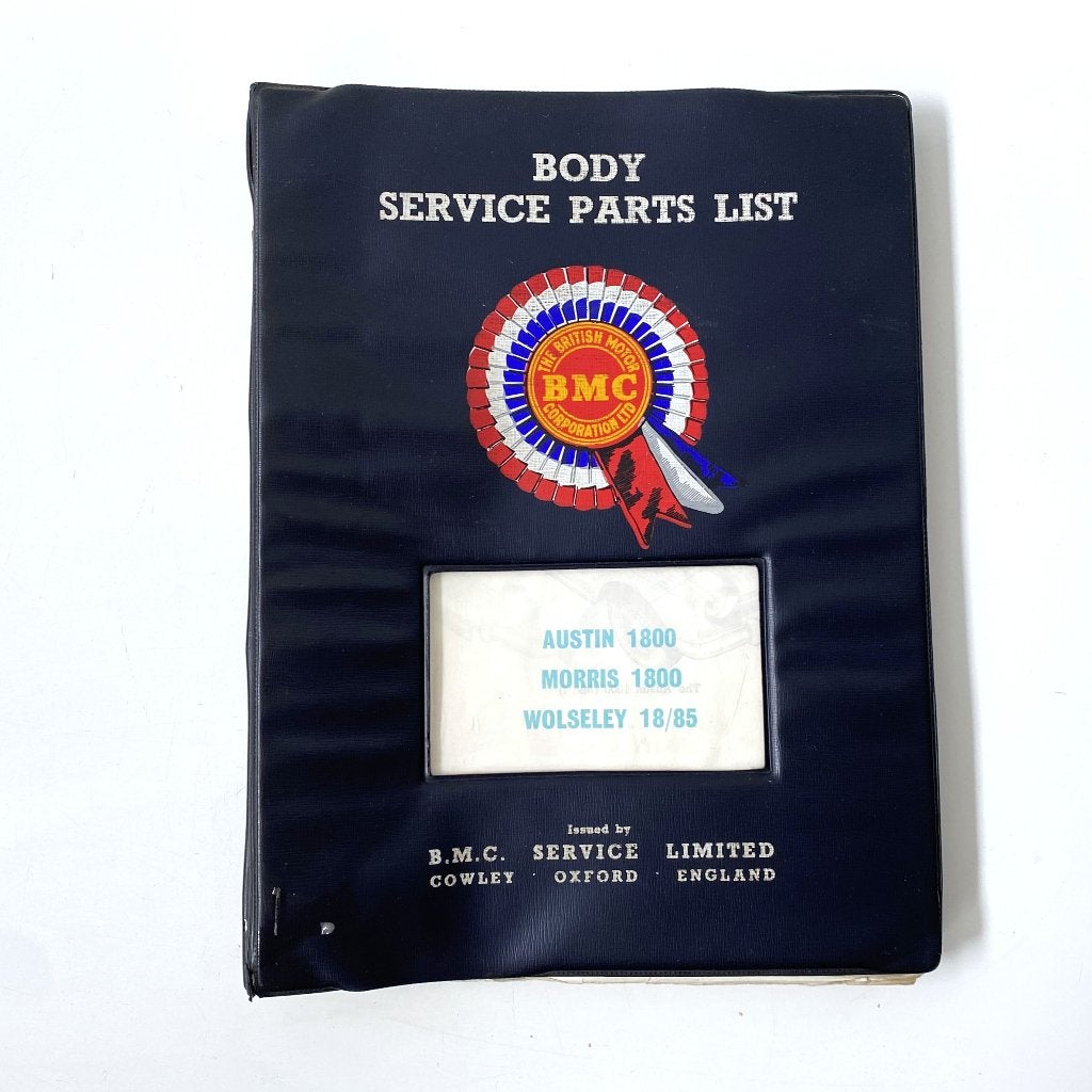 Austin / Morris 1800 & Wolseley 18/85 body service parts '69, Verzenden